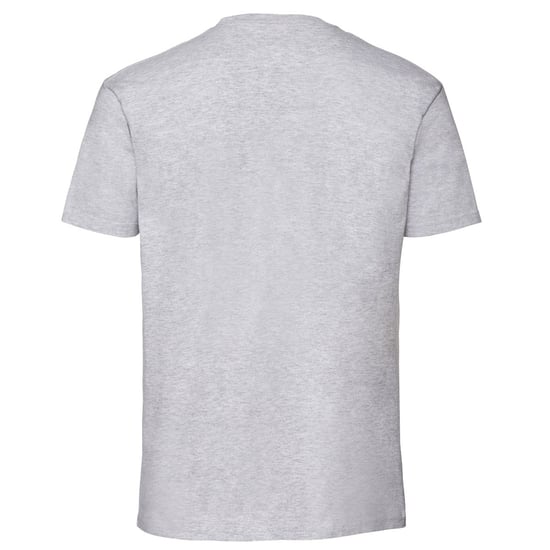 Fruit of the Loom Heren Iconic 195 Premium Ringspun Katoen T-Shirt (Heide Grijs) - Image 2