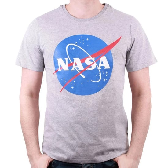 NASA T-shirt med logotyp för män (Grått) - Image 3