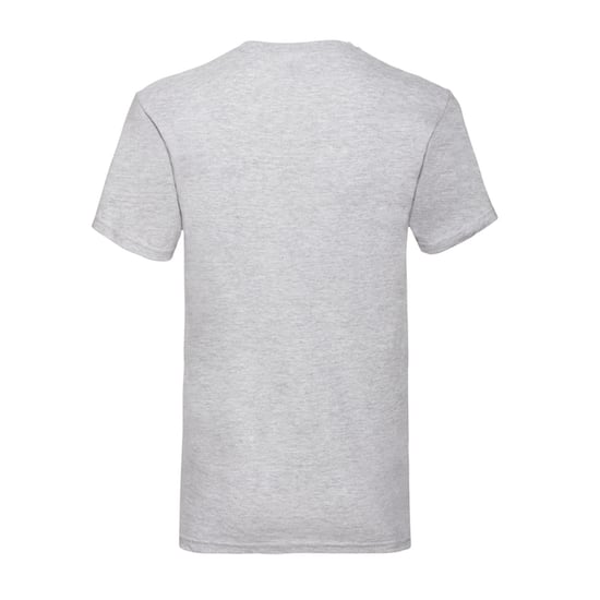 Fruit of the Loom Heren Valueweight V Neck T-shirt (Heide Grijs) - Image 2