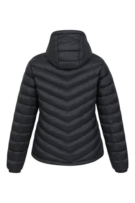 'Seasons' Women's Padded Jacket Water Resistant Winter Coat Black - Image 3