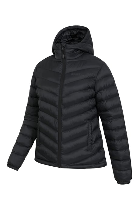 'Seasons' Women's Padded Jacket Water Resistant Winter Coat Black - Image 4