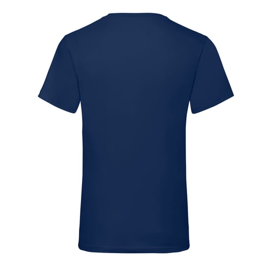 Fruit of the Loom Heren Valueweight V Neck T-shirt (Marine) - Image 2