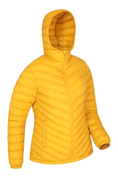 'Seasons' Women's Padded Jacket Water Resistant Winter Coat Yellow - Image 2