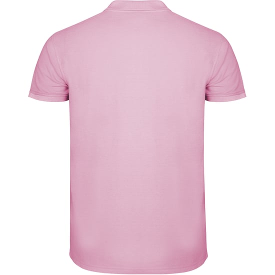 Roly Heren Ster Poloshirt (Lichtroze) - Image 2