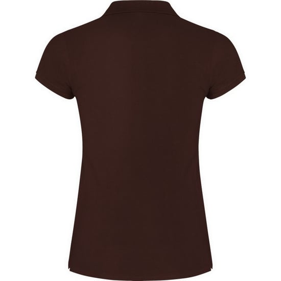Roly Dames/Dames Ster Poloshirt (Chocolade) - Image 2