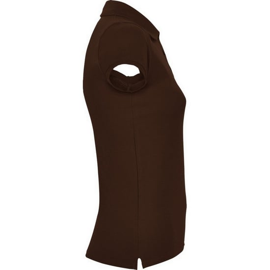 Roly Dames/Dames Ster Poloshirt (Chocolade) - Image 3