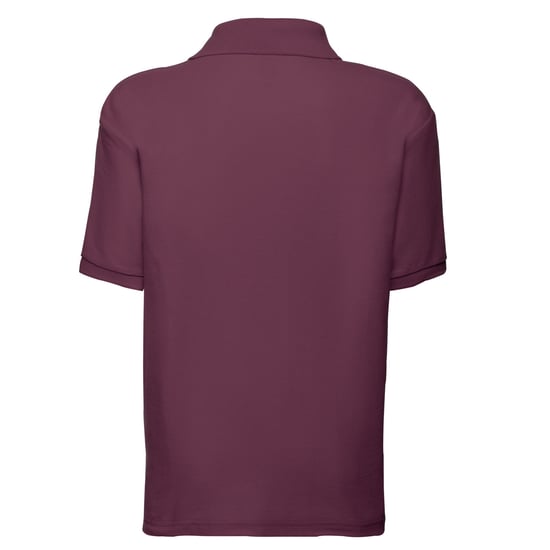 Fruit of the Loom Kinder/Kinder 65/35 Poloshirt (Bourgondië) - Image 2