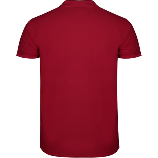 Roly Heren Ster Poloshirt (Granaatrood) - Image 2