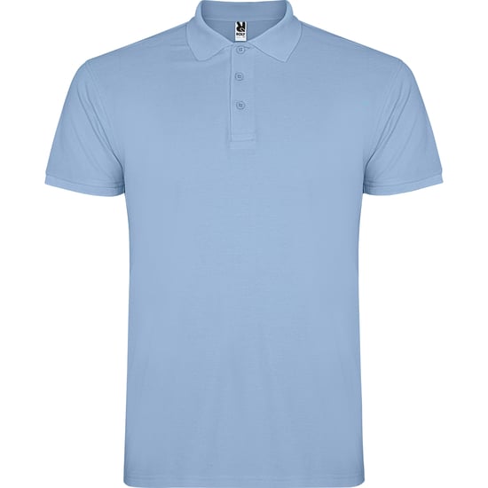 Roly Heren Ster Poloshirt (Hemelsblauw) - Image 1