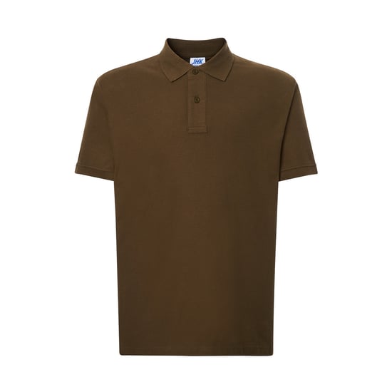 JHK Heren Pique Regular Poloshirt (Khaki) - Image 1