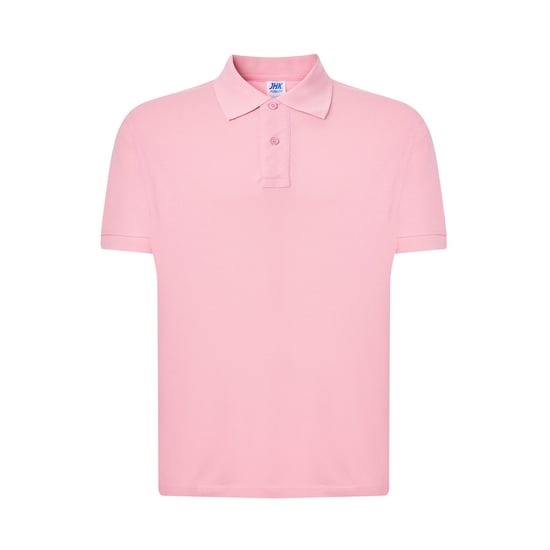 JHK Heren Pique Regular Poloshirt (Roze) - Image 1
