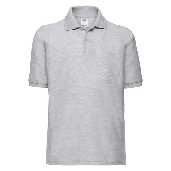 Fruit of the Loom Kinder/Kinder 65/35 Poloshirt (Heide Grijs) - Image 1