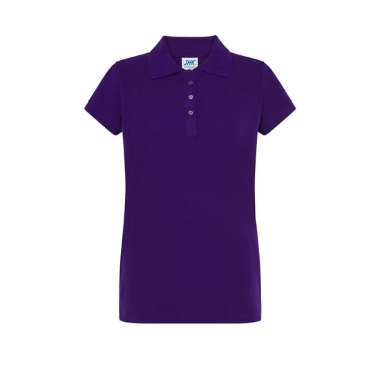 JHK Dames/Dames Regular Poloshirt (Paars) - Image 1