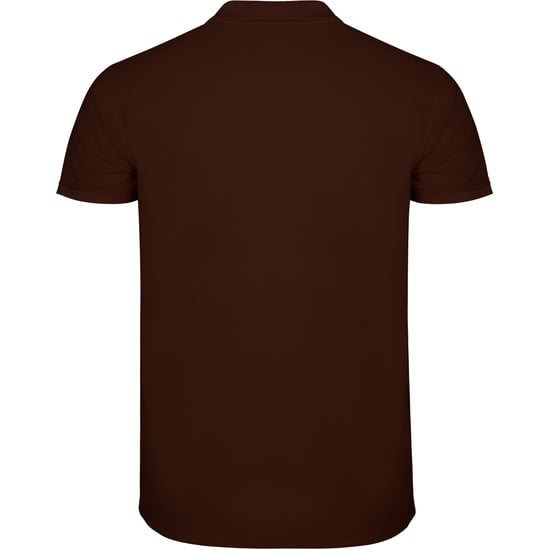 Roly Heren Ster Poloshirt (Chocolade) - Image 2