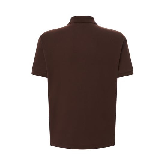 JHK Heren Pique Regular Poloshirt (Chocolade) - Image 2