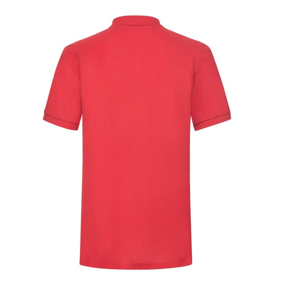 Fruit of the Loom Heren 65/35 Zwaargewicht Poloshirt (Rood) - Image 2