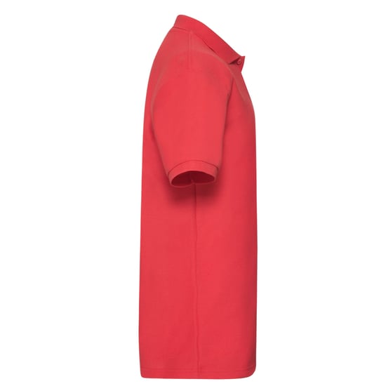Fruit of the Loom Heren 65/35 Zwaargewicht Poloshirt (Rood) - Image 3