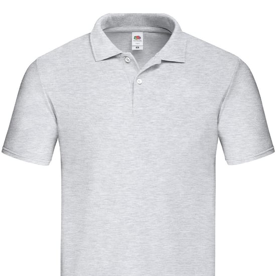 Fruit of the Loom Heren Original Heather Poloshirt (Grijs) - Image 2