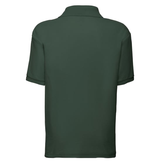 Fruit of the Loom Kinder/Kinder 65/35 Poloshirt (Fles groen) - Image 2