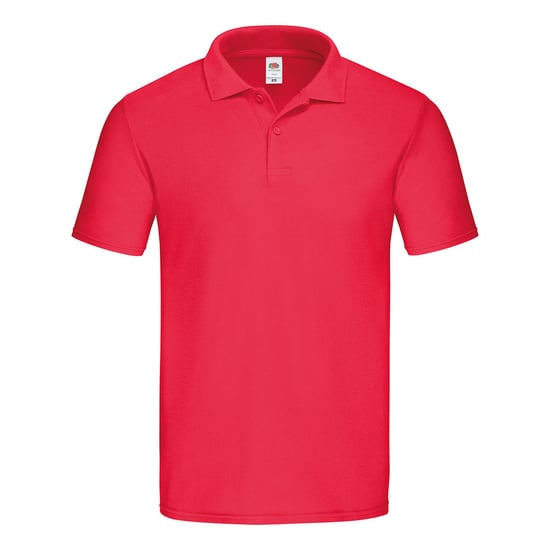 Fruit of the Loom Heren Origineel Polo Shirt (Rood) - Image 1