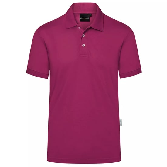 Karlowsky Heren Modern-Flair Werkpoloshirt (Fuchsia) - Image 1