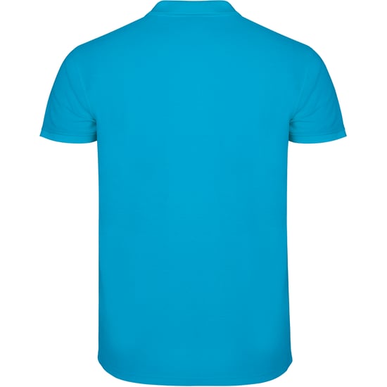 Roly Heren Ster Poloshirt (Turquoise) - Image 2