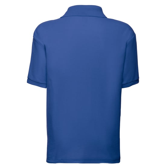 Fruit of the Loom Kinder/Kinder 65/35 Poloshirt (Koningsblauw) - Image 2
