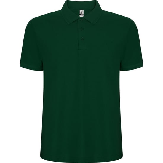 Roly Heren Pegaso Premium Effen Polo Shirt (Fles groen) - Image 1