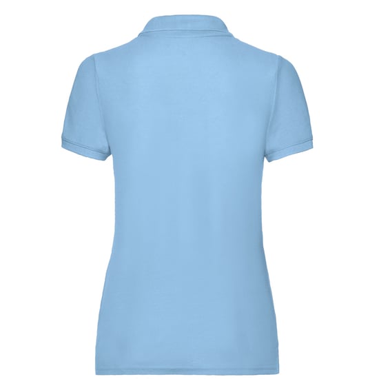 Fruit of the Loom Dames/dames 65/35 Poloshirt (Hemelsblauw) - Image 2