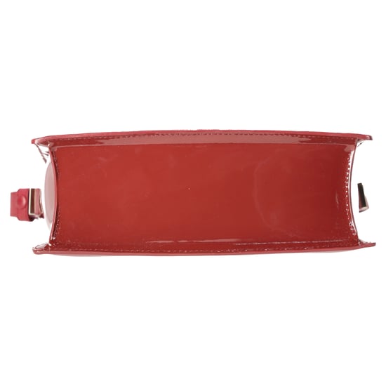 Delvaux Madame PM Crossbody Bag in Red Leather - Image 5