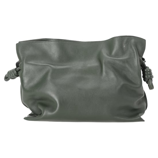 Loewe Medium Flamenco Clutch in Groene Nappa leer - Image 3