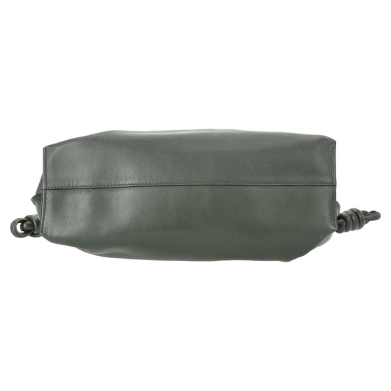 Loewe Medium Flamenco Clutch in Groene Nappa leer - Image 5
