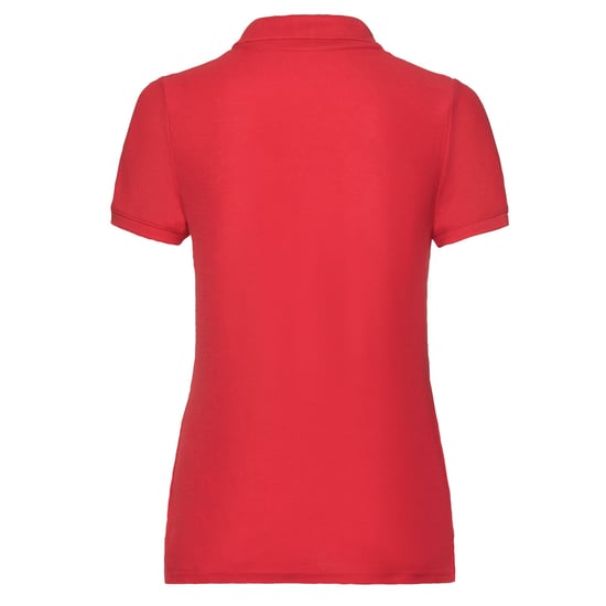 Fruit of the Loom Dames/dames 65/35 Poloshirt (Rood) - Image 2