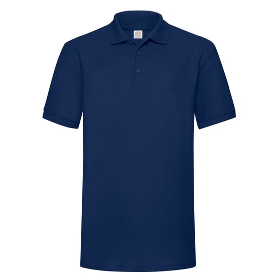 Fruit of the Loom Heren 65/35 Zwaargewicht Poloshirt (Marine) - Image 1