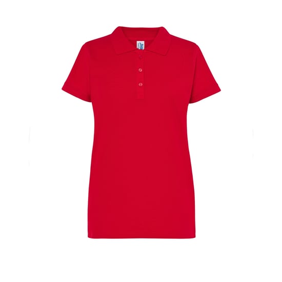 JHK Dames/Dames Regular Poloshirt (Rood) - Image 1