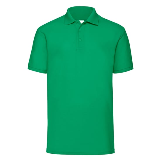 Fruit of the Loom Heren 65/35 Poloshirt (Kelly Groen) - Image 1