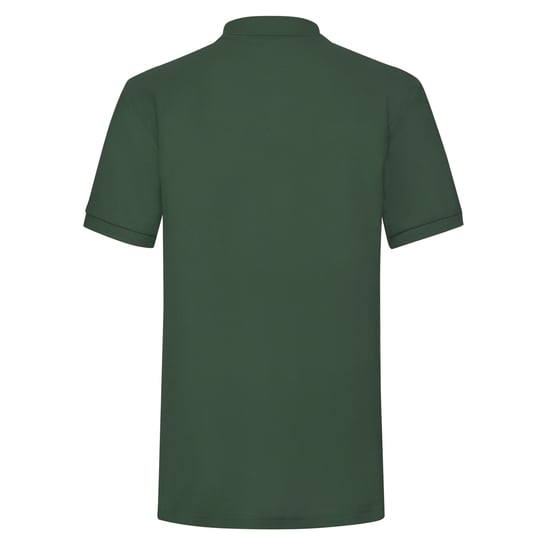Fruit of the Loom Heren 65/35 Zwaargewicht Poloshirt (Fles groen) - Image 2