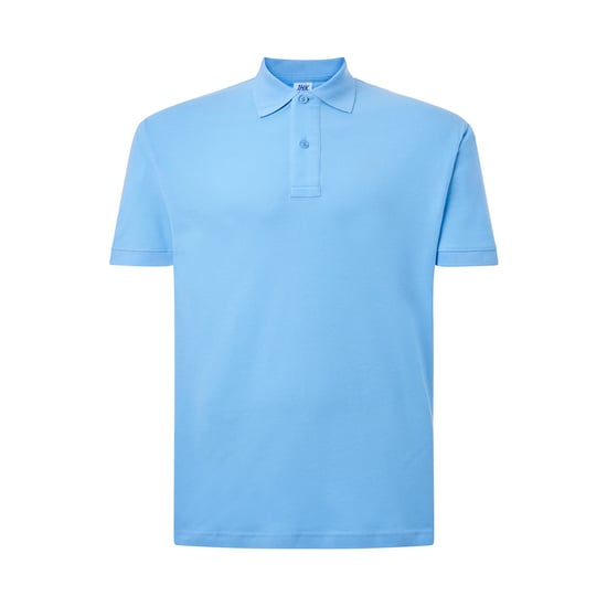 JHK Heren Pique Regular Poloshirt (Sky) - Image 1