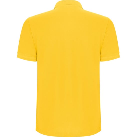 Roly Heren Pegaso Premium Effen Polo Shirt (Geel) - Image 2