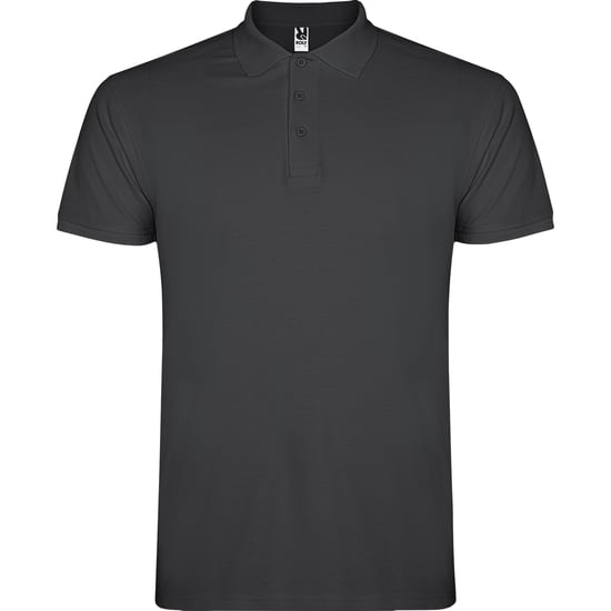 Roly Heren Ster Poloshirt (Donker lood) - Image 1