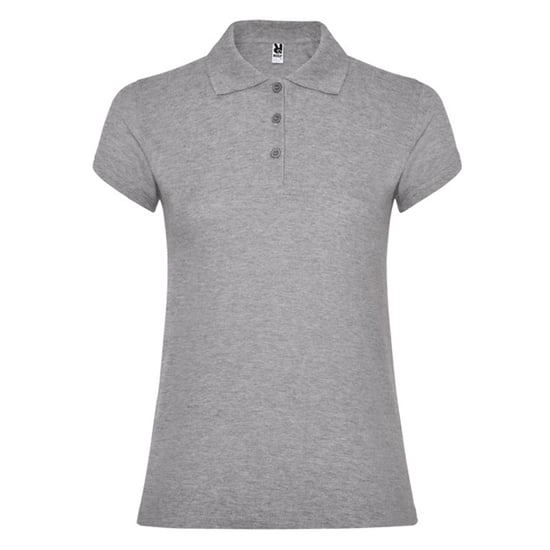 Roly Dames/Dames Ster Poloshirt (Heide Grijs) - Image 1