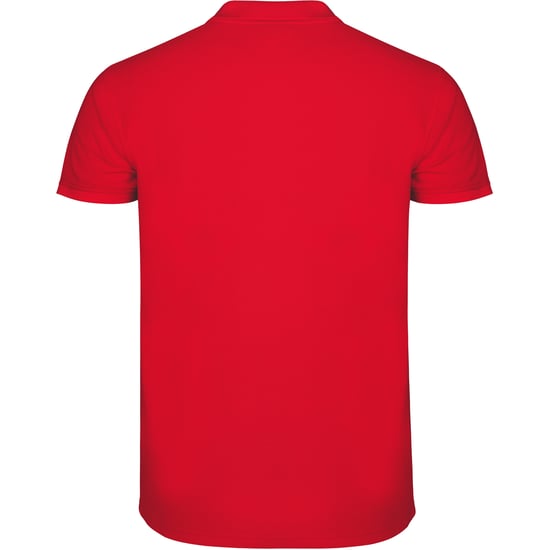 Roly Heren Ster Poloshirt (Rood) - Image 2