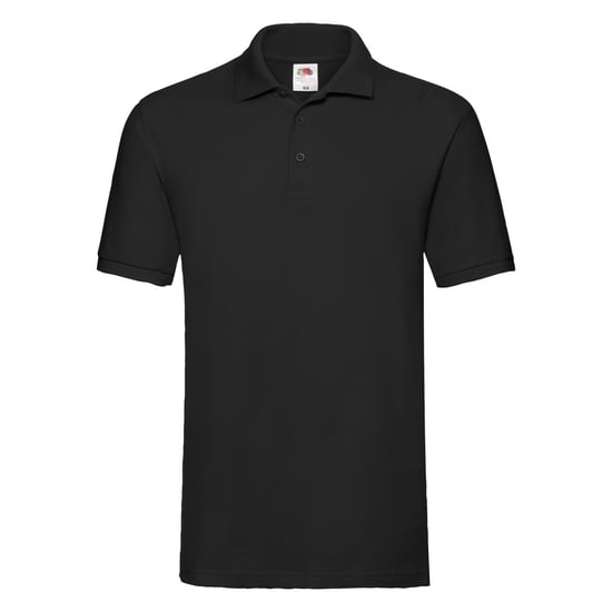 Fruit of the Loom Heren Premium Polo Shirt (Zwart) - Image 1