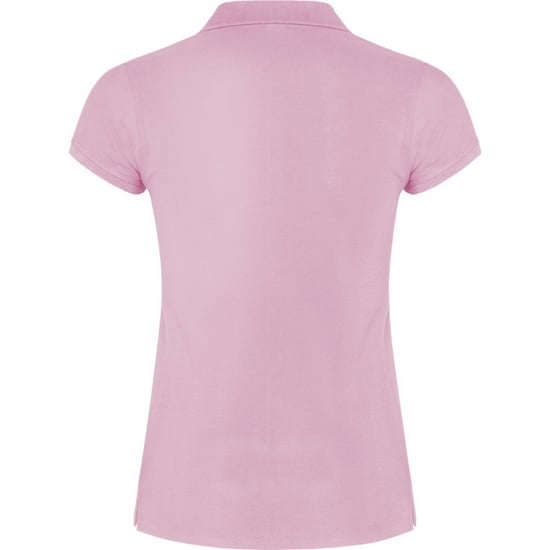 Roly Dames/Dames Ster Poloshirt (Lichtroze) - Image 2