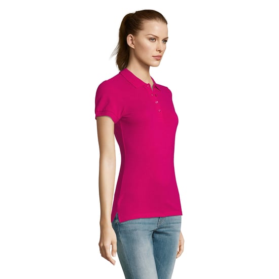 SOLS Dames/Dames Passion Poloshirt (Fuchsia) - Image 3