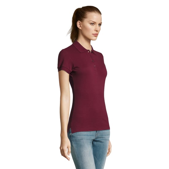 SOLS Dames/Dames Passion Poloshirt (Bourgondië) - Image 3