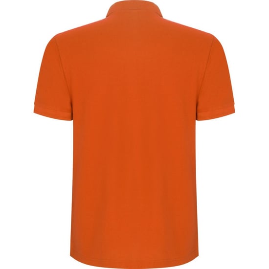 Roly Heren Pegaso Premium Effen Polo Shirt (Oranje) - Image 2