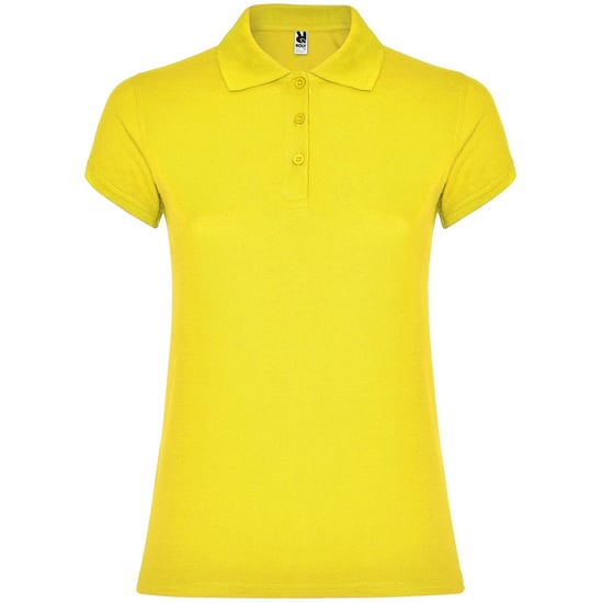 Roly Womens/Ladies Star Polo Shirt (Yellow) - Image 1