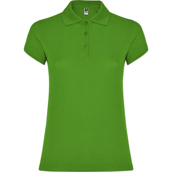 Roly Womens/Ladies Star Polo Shirt (Grass Green) - Image 1
