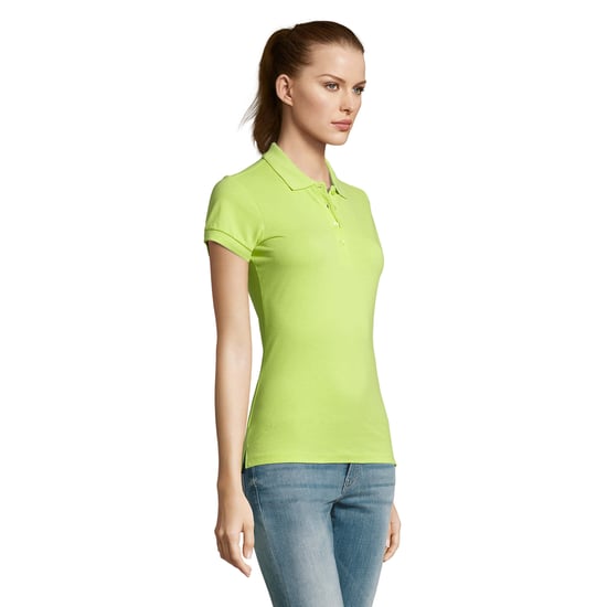 SOLS Dames/Dames Passion Poloshirt (Appelgroen) - Image 3